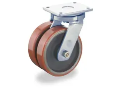 Zwenkwiel Velg Gietijzer Pu-Band Øxb 150/2X50Mm Draagverm. 1600Kg