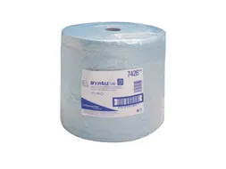 Wypall L40 7426 Poetsdoeken op rol blauw 3-laags