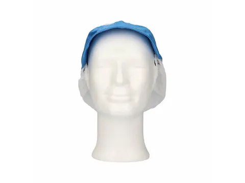 Pet Met Klep Poly-Cotton Polyester Kroon Lichtblauw XL 100 Stuks