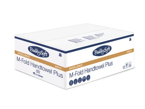 BulkySoft Handdoekjes Multifold Cellulose 2laags 25x125 vel Eco