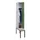 locker met bank,HxBxD 2120x300x815mm,1vak,vak B 300mm,draaigrendel