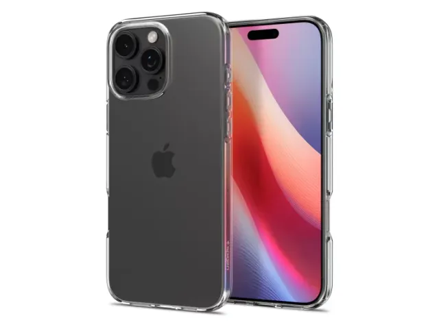 Spigen Liquid Crystal iPhone 16 Pro hoesje transparant