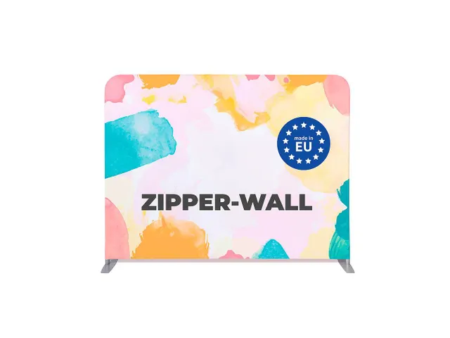 Beurswand Zipper-Wall Straight Basic 200x150cm