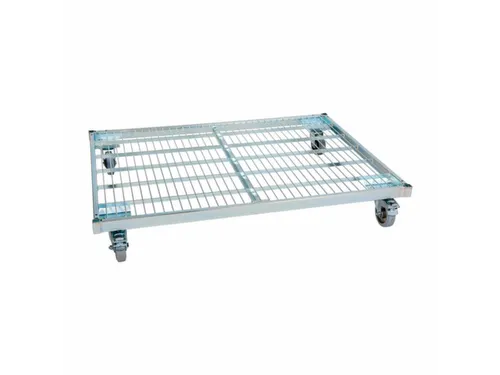 laadbord,draagverm. 500kg,LxB 800x1600mm,staal verz.,elastiek-banden