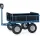 Handtrekwagen 6454P 750kg 1140x740mm hout polyurethaan wielen