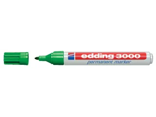 Viltstift edding 3000 rond groen 1.5-3mm - 1
