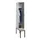 locker met bank,HxBxD 2120x300x815mm,1vak,vak B 300mm,draaigrendel