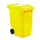 Mini-container 360 liter Geel