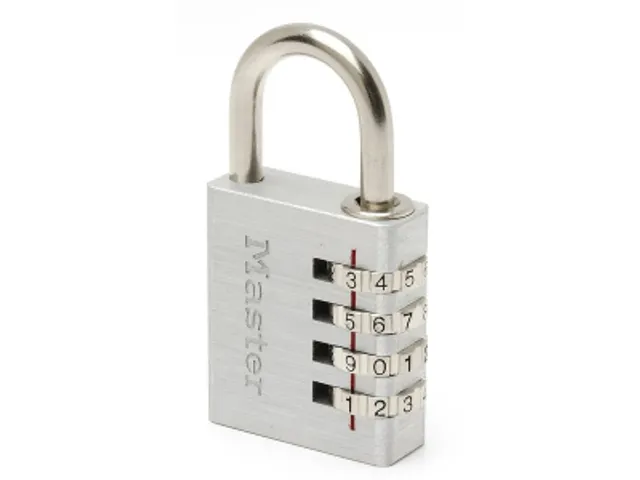 Cadenas Master Lock à combinaison aluminium 40mm