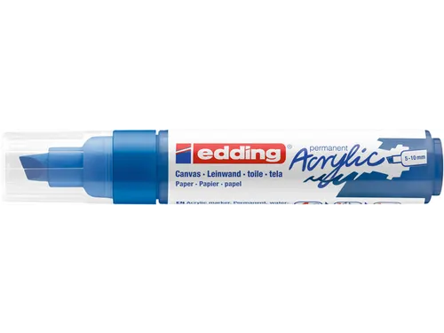 Acrylmarker edding e-5000 breed gentiaanblauw