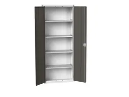 universele kast,HxBxD 2000x800x350mm,4xStalen bodem,draaigrendelslot
