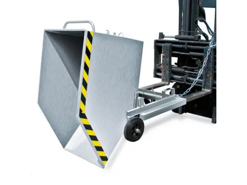 Kiepwagen voor spaanders,HxLxB 1090x1315x900mm,0,4m³,draagverm. 300kg