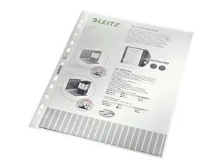 Showtas Leitz 4704 A4 11-gaats PP 0.10mm generfd - 3