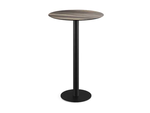statafel,HxØ 730x700mm,rond,schotelvoet van staal