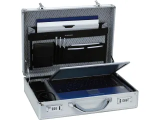 Laptopkoffer Alumaxx Kronos zilver aluminium 17 inch - 5