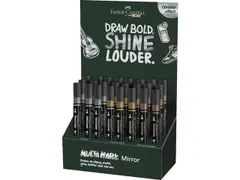 Chrome marker Faber-Castell Multimark Displayr met 24 stuks. Kleur 9 x