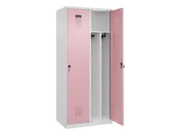 locker voor scheiding van kleding,HxBxD 1850x800x500mm,2vak