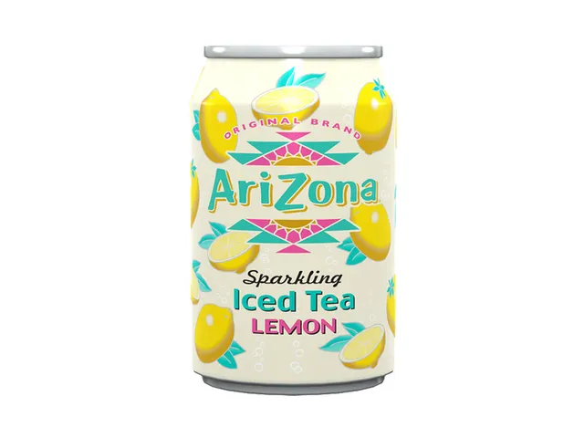 ijsthee Sparkling Lemon Iced Tea blik 33cl 12st