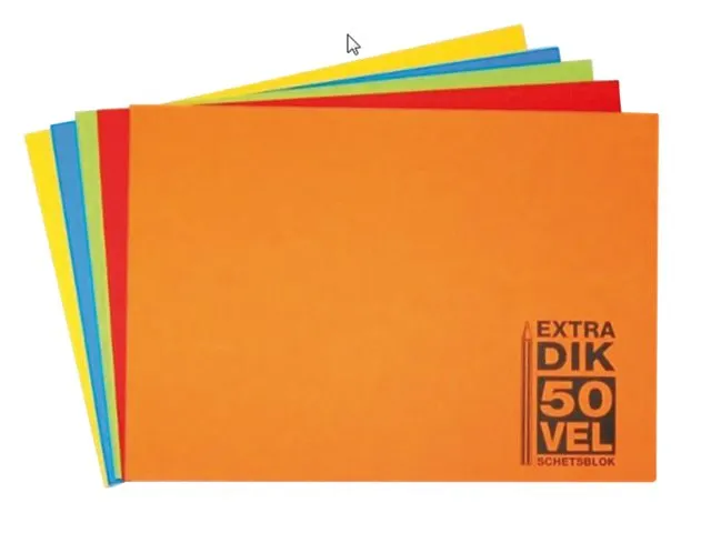 Schetsboek Papyrus 210x297mm 120gr 50 vel