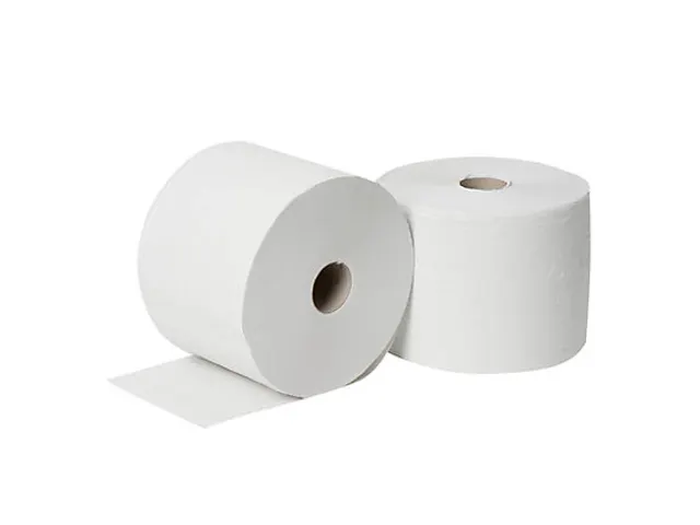 Poetspapier Rol Recycled Wit 3-Laags 24cmx380 Meter 1000vel