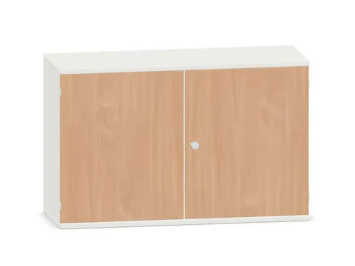 kantoorkast,HxBxD 770x1200x430mm,decor romp wit,decor front beuken