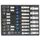 GEDORE 2005 CT2-D 19L Dopsleutelset 1/2 inch in controlemodule,40-deli
