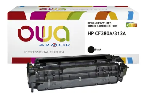 Tonercartridge OWA alternatief tbv HP CF380A zwart