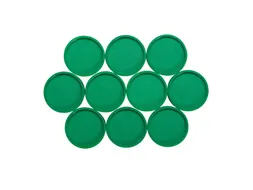 Industriële magneet Ø 30mm 10 Stuks Groen