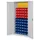 kast met sleufplaat m. bakken,HxBxD 1950x1000x410mm,92bakken PE