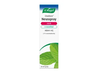 Neusspray Cinuforce menthol extra forte - 1