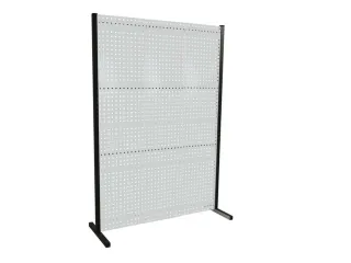 scheidingswand van geperforeerde plaat,enkel veld,totale B 1500mm - 2
