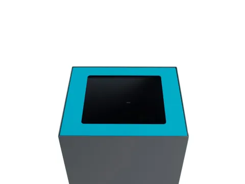 V-Part Top voor Modulaire Afvalbak 85 en 90 L Blauw