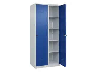 wasgoedverdeelkast,HxBxD 1850x800x500mm,vak B 400mm,draaigrendel - 2