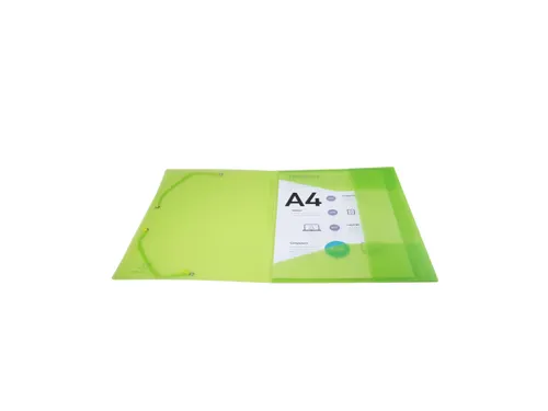 Elastomap 3 kleppen polypropyleen 5/10de Chromaline A4-Assorti