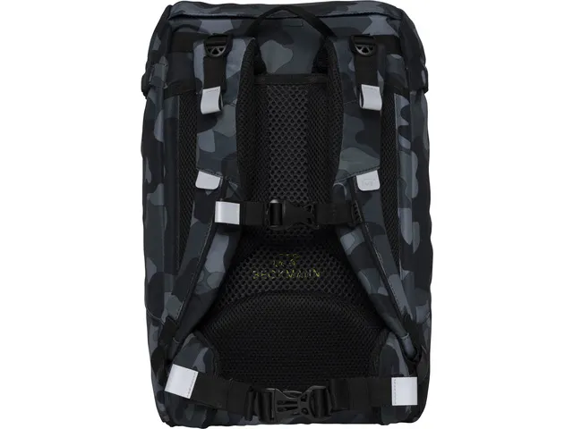 Schooltas Beckmann Classic Maxi Camo Rex black