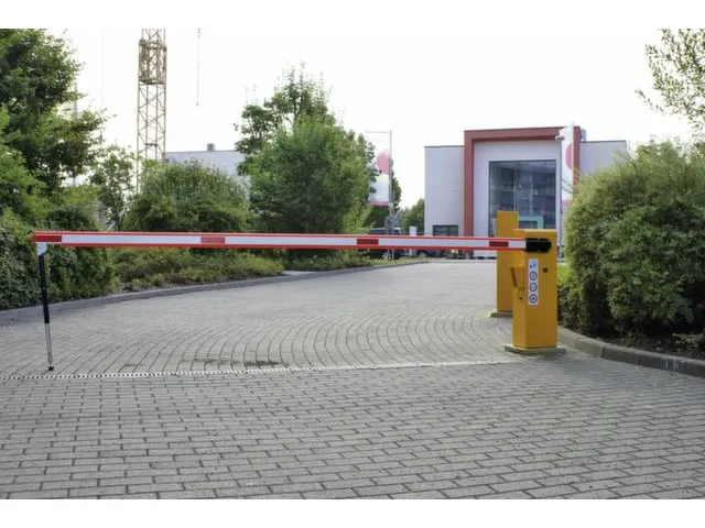 elektrische kast,m. Pendelsteun,lichte B 4,5m,boom aluminium wit/rood