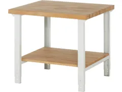 werkbank,HxBxD 790-1140x1000x900mm,beukblad,draagverm. 750kg,4voeten