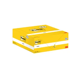 Memoblok 3M Post-it 653-CY 38x51mm geel voordeelpak - 5
