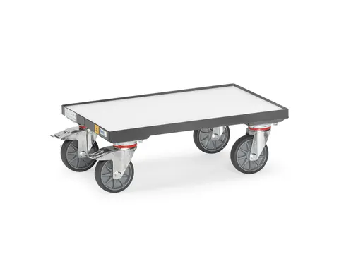 Esd-eurobakken Rolplateau 93581 250kg 600x400mm Bodemplaat Ral7015