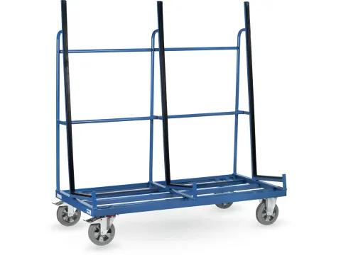 Platenwagens 4454 1200kg 1276x430mm Enkelzijdig Ral5007