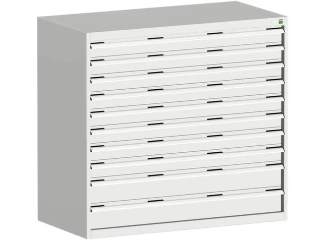 ladekast HxBxD 1200x1300x750mm 10laden RAL7035