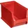 magazijnbak,HxBxD 200x205x355mm,PP,rood