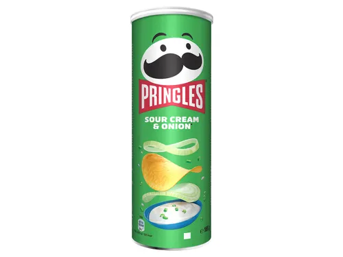 Chips Pringles sour cream onion 165gr
