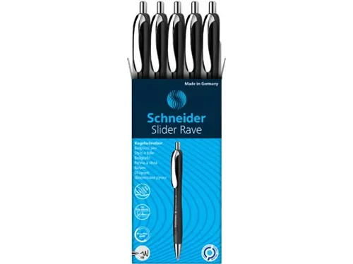 Balpen Slider Rave XB zwart