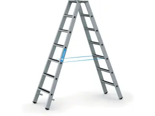 veiligheidsladder,beide zijden,2x7treden m. R13-laag,balk L 1,98m - 3