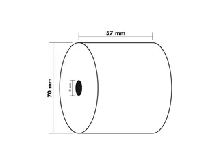 Telrol 57x70x12mm 1-laags offset - 9