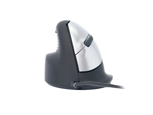 Ergonomische muis R-Go HE Break Medium links bedraad Zwart