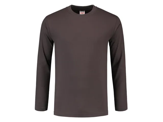 Tricorp TL190 101006 T-shirt met lange mouwen, donkergrijs, maat 3XL,