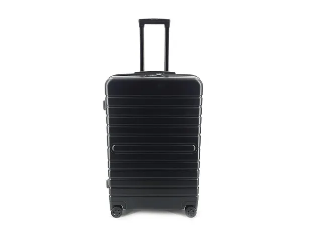 Reistrolley JSA maat L 75,5 x 50,5 x 29 cm mat zwart gerecycled ABS