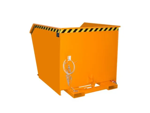 Kiepbak voor spaanders,HxLxB 1090x1640x1280mm,1,5m³,draagverm. 1500kg
